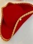 Preview: Karneval Hut Dreispitz Karnevalskostüm Mütze Soldat Pirat Halloween Fasching Rot